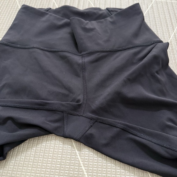 Lululemon Train Times 7/8 Pant *25" Size 6 Black LW5AMOS Mesh - Picture 4 of 9